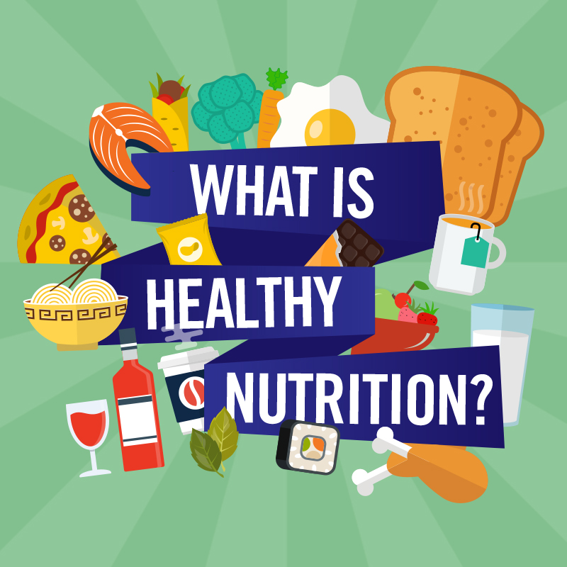Infographic food healthy nutrition Royalty Free Vector Image